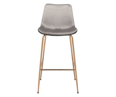 Silla Bar Tony Tela Gris