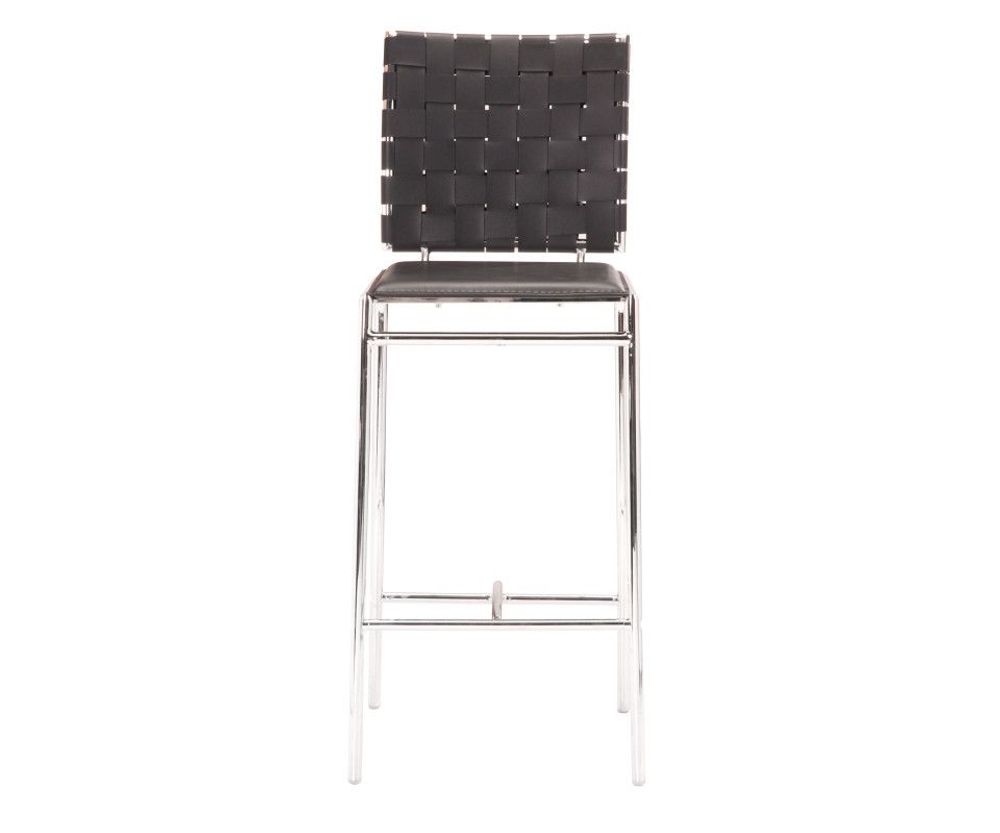 Silla Counter Criss Cross Metal Negro