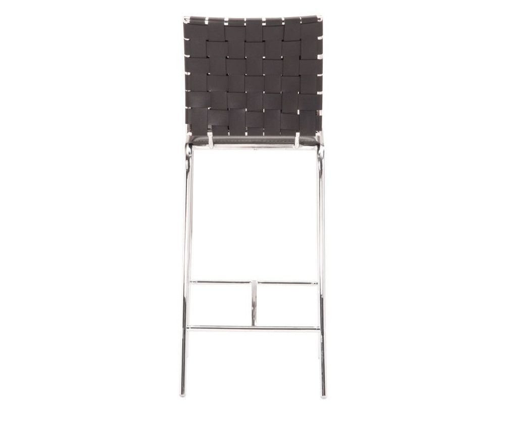 Silla Counter Criss Cross Metal Negro