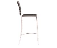 Silla Counter Criss Cross Metal Negro