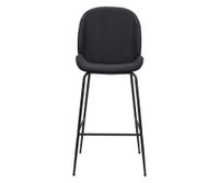 Silla Bar Miles Tela Negro