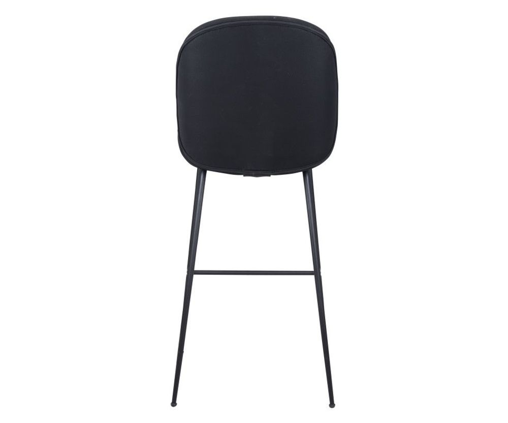 Silla Bar Miles Tela Negro