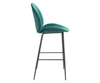 Silla Bar Miles Tela Verde