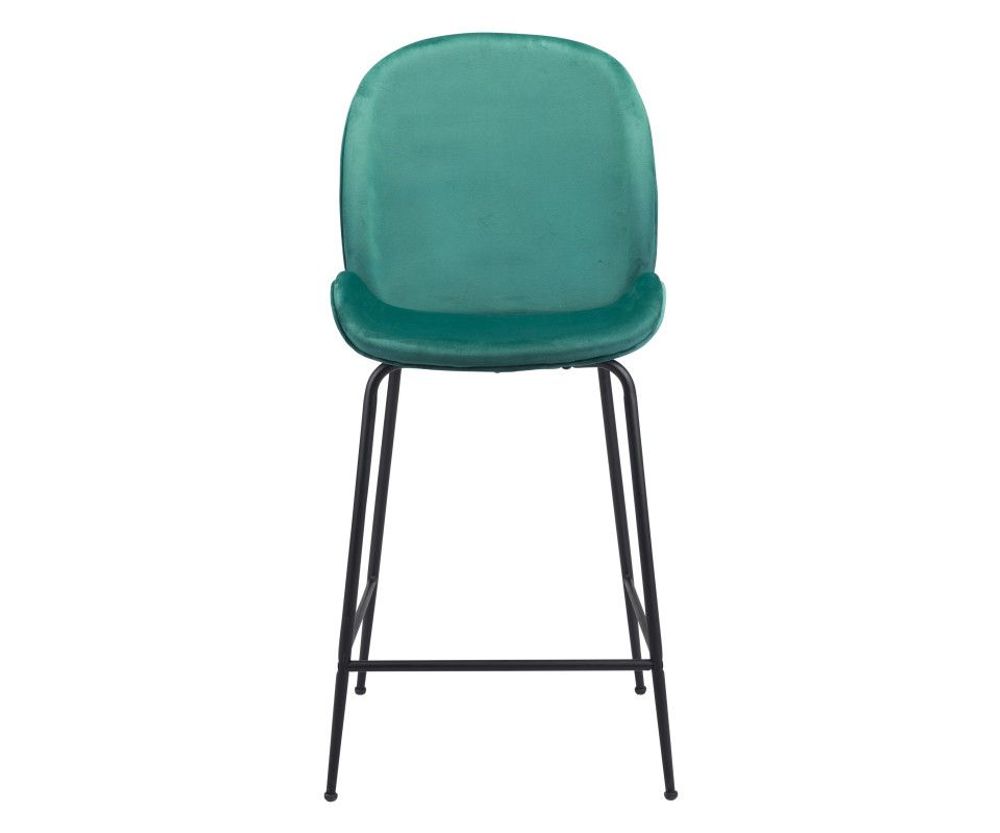 Silla Counter Miles Tela Verde