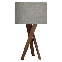 Lámpara De Mesa Capri Lyon Beige