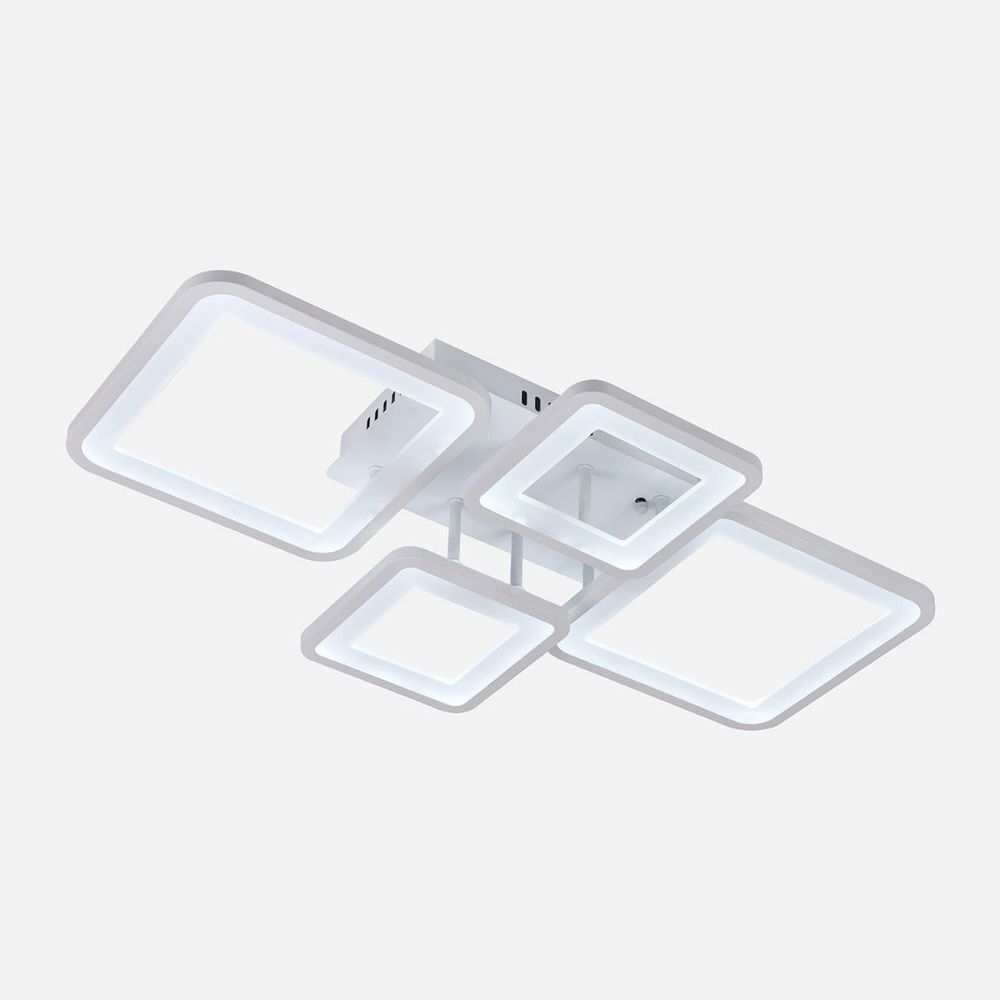 Lampara De Techo Led Via Aluminio Blanco