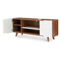 Mueble T.V. Rectangular Aslan Blanco