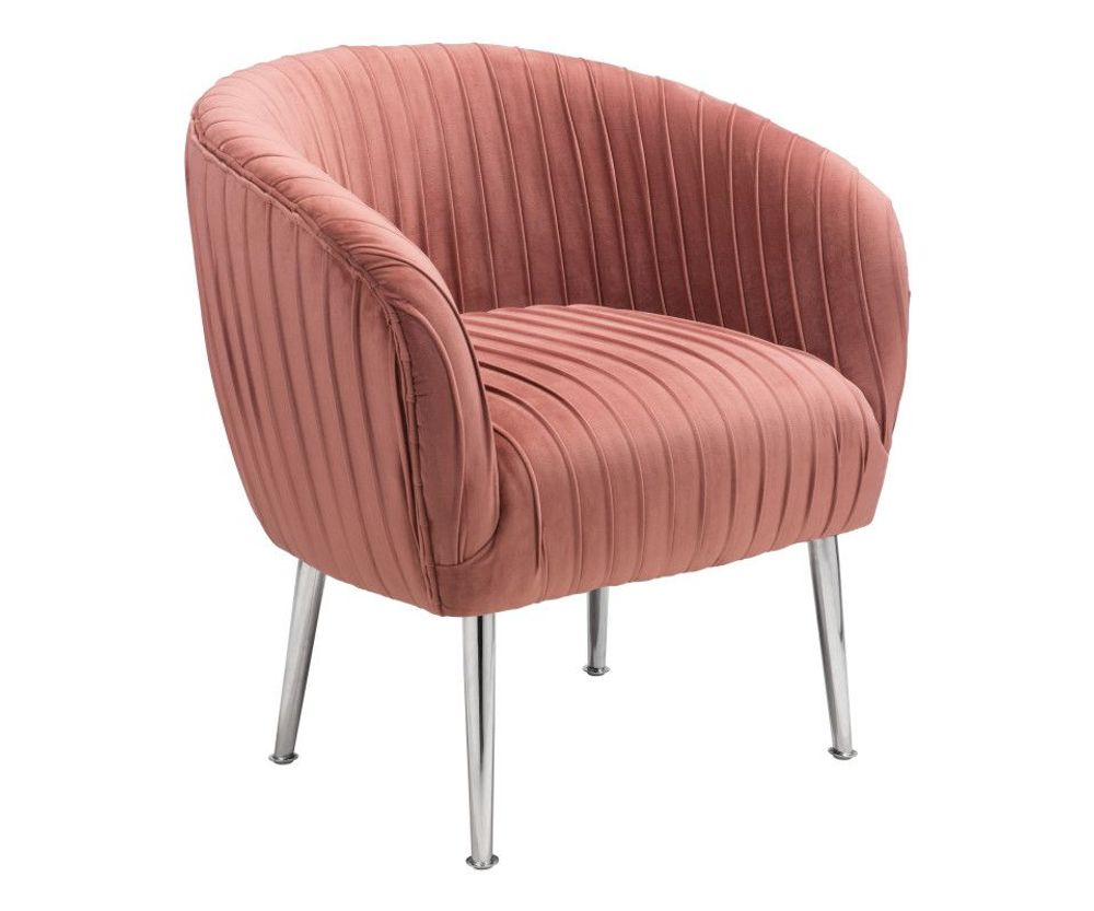 Sillon Ocasional Betsy Tejido Rosa