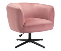 Sillon Ocasional Elia Tela Rosa