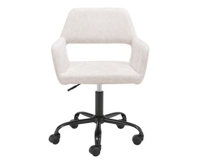 Silla de Oficina Athair Tejido Beige