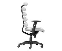 Silla De Oficina Unico Metal Blanco