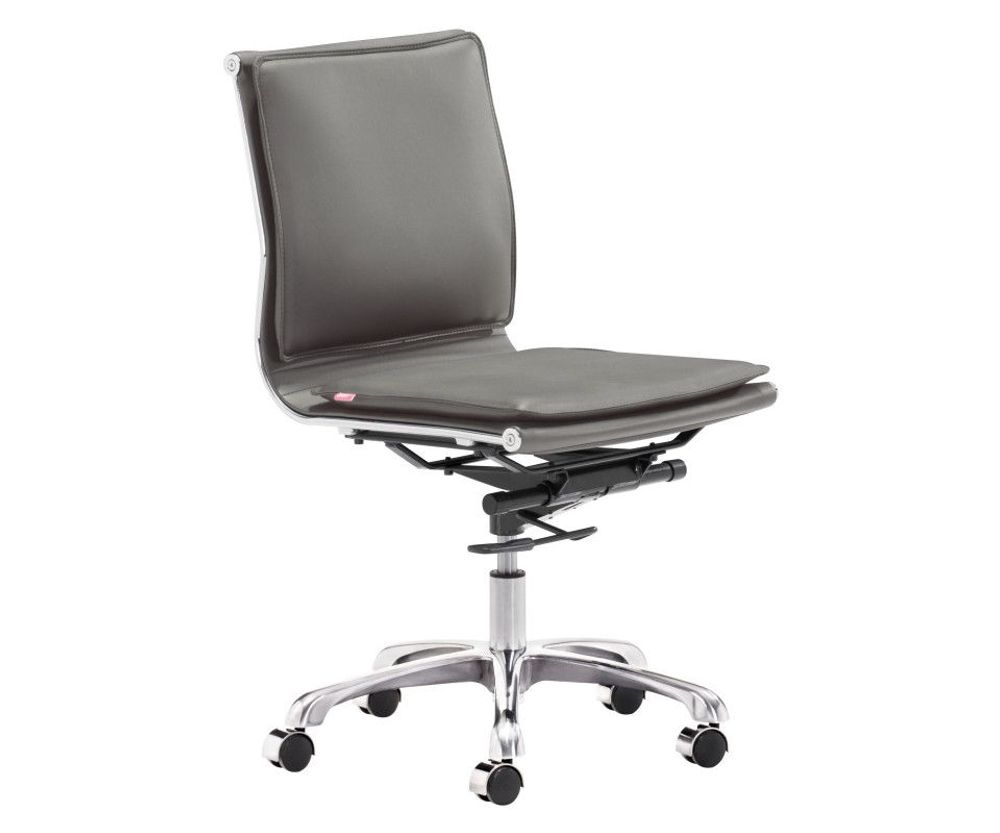 Silla De Oficina Lider Plus Metal Gris