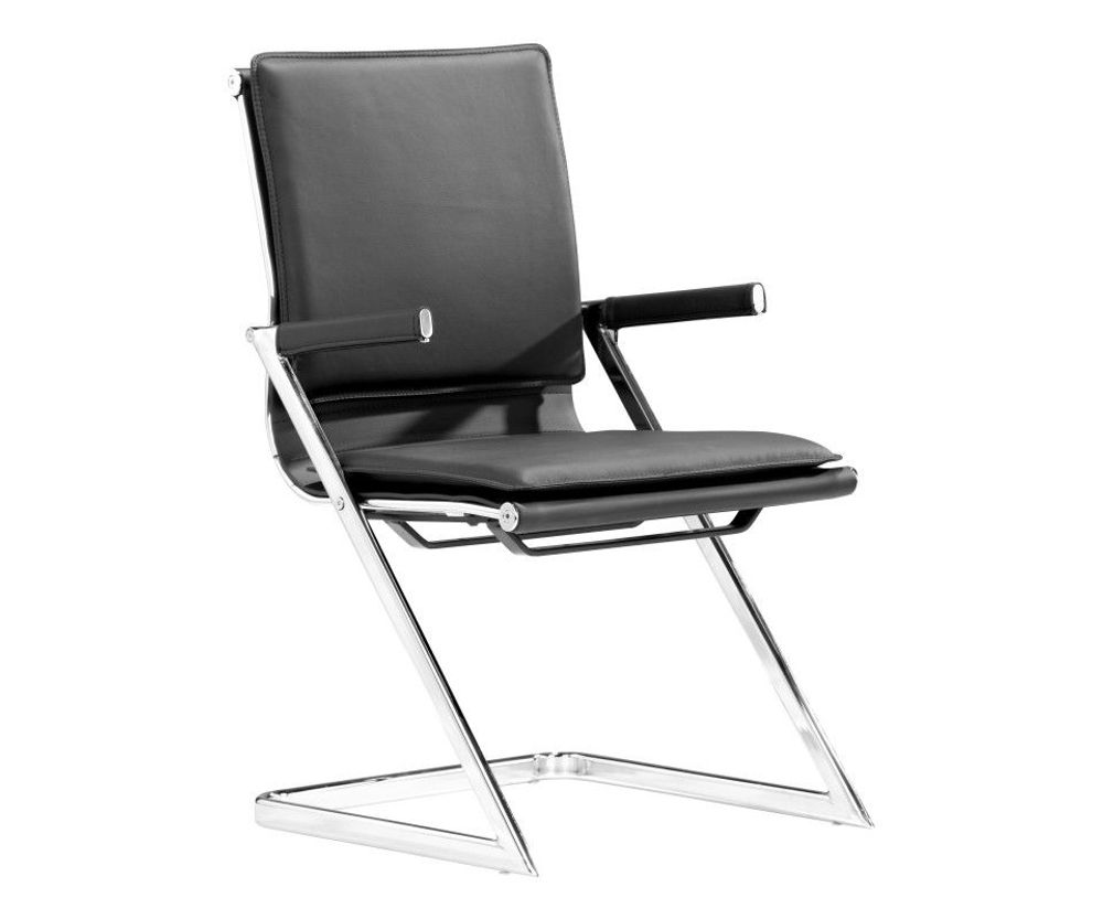 Silla De Oficina Lider Plus Metal Negro