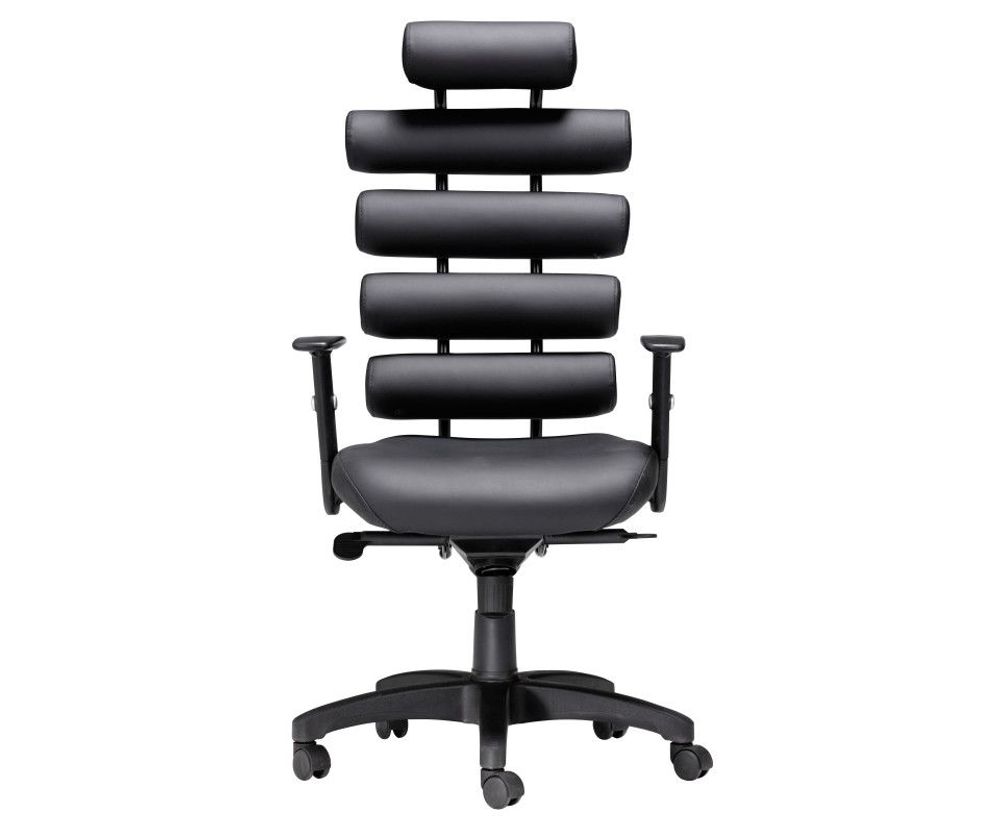 Silla De Oficina Unico Metal Negro