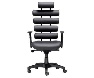 Silla De Oficina Unico Metal Negro