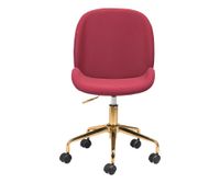 Silla De Oficina Miles Tela Rojo