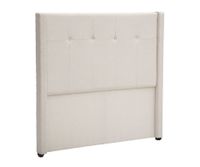 Cabecera King Size Toledo Tela Beige