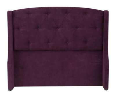 Cabecera King Size Zefyr Tela Morado