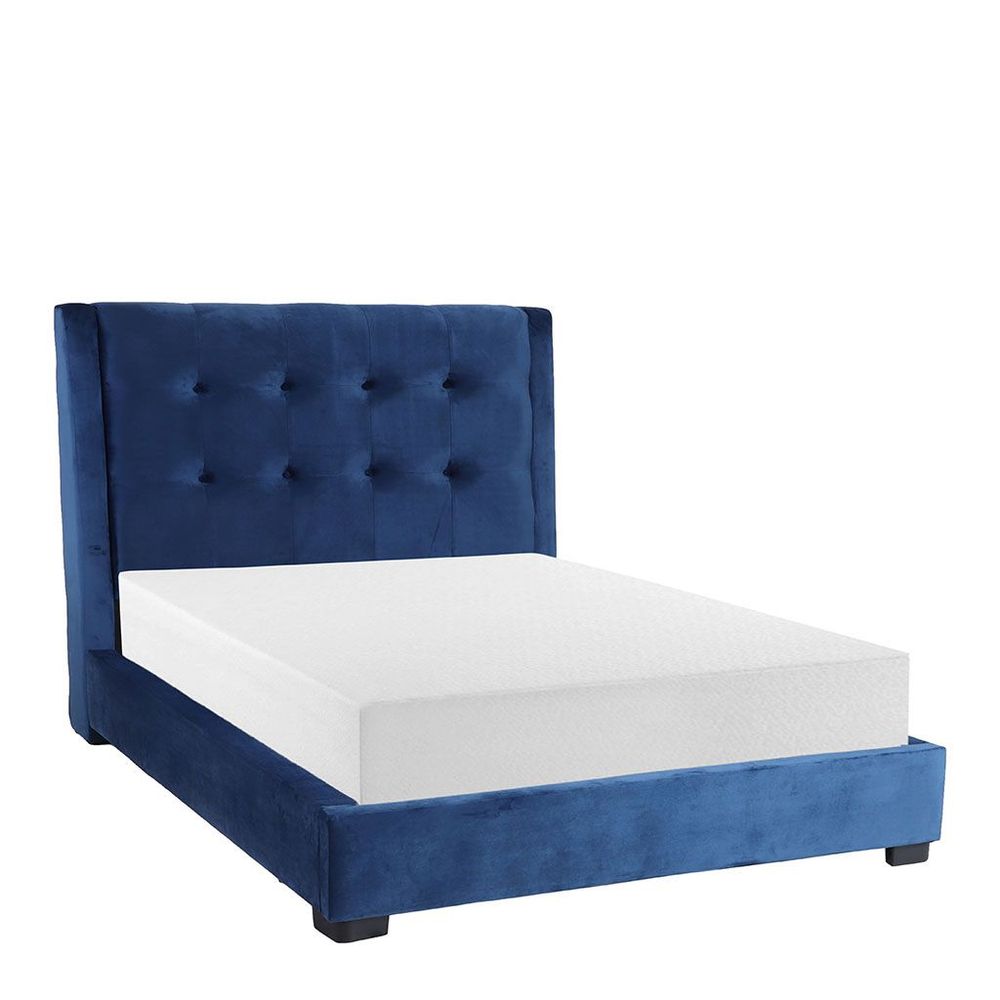 Cama King Size Khali Azul