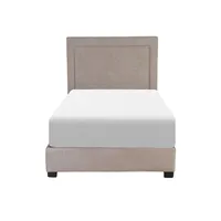 Cama Matrimonial Elif  Beige