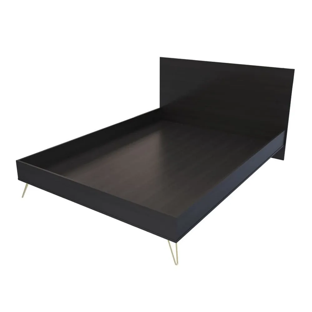 Cama Fuego Madera Negro