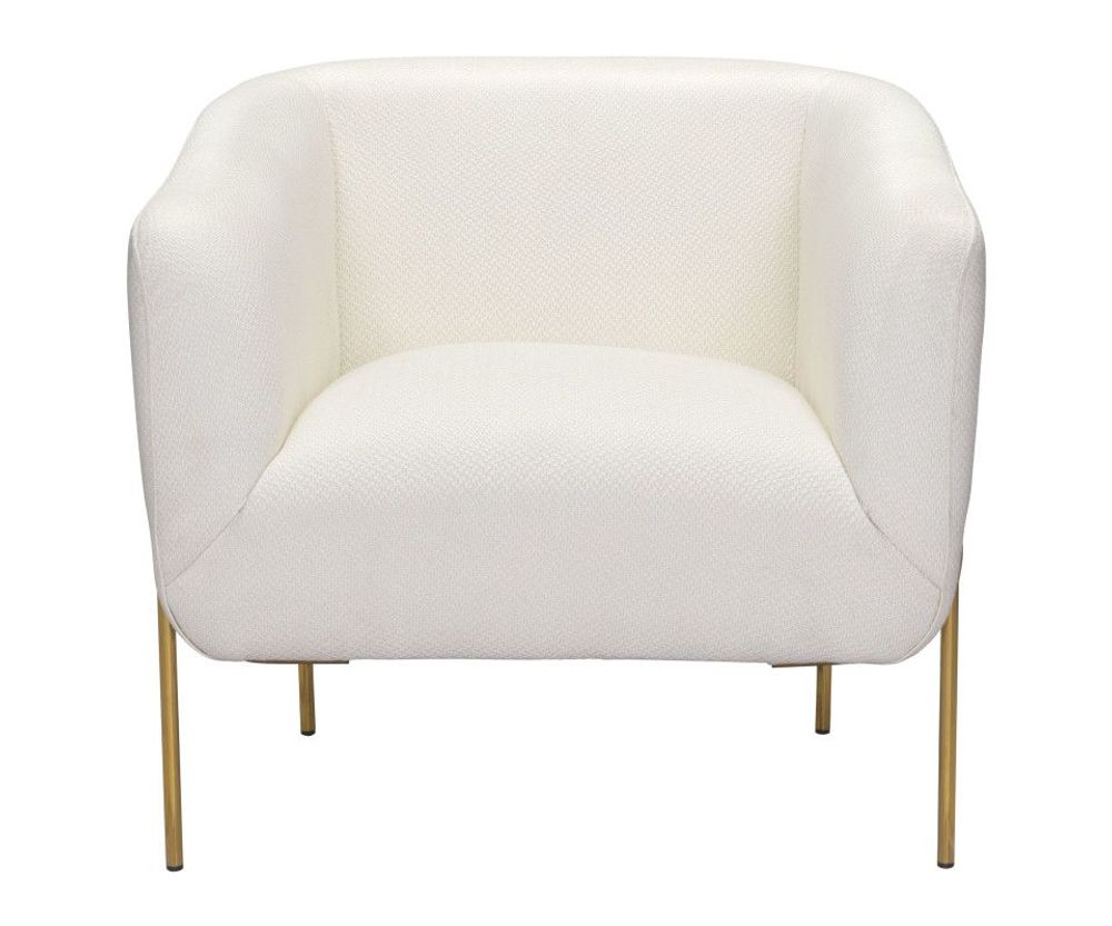 Sillon Micaela Tela Blanco