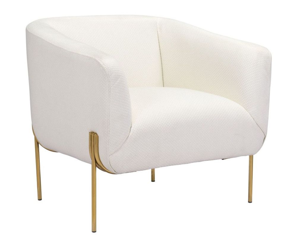 Sillon Micaela Tela Blanco