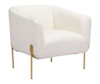 Sillon Micaela Tela Blanco