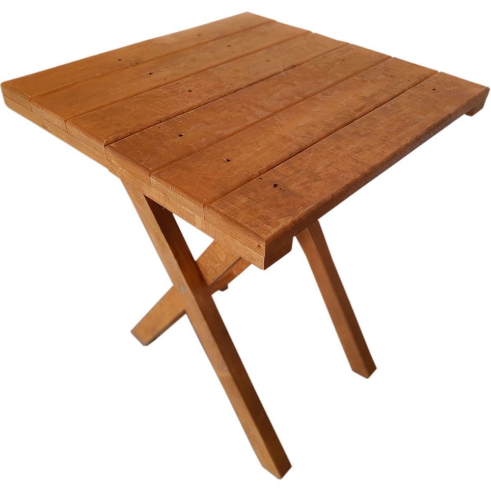 Mesa X cm Cuadrada Bosque Madera Caf