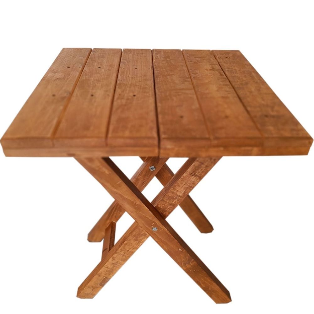 Mesa X cm Cuadrada Bosque Madera Caf