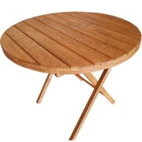 Mesa Redonda Bosque Madera Caf