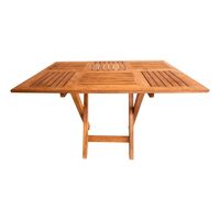 Mesa X cm Rectangular Jardin Madera Caf