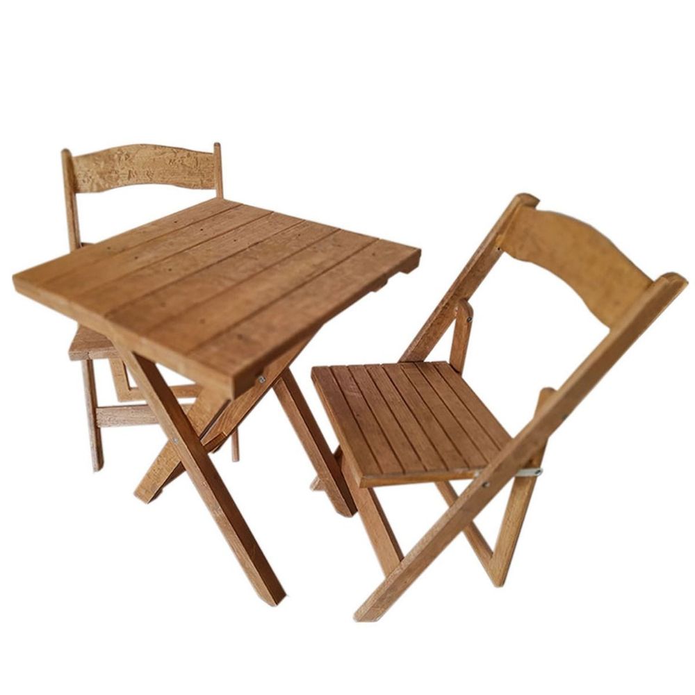 Set De Jardin X cm Piezas Bosque Madera Caf