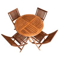 Set De Jardin Piezas Jardin Madera Caf