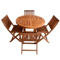 Set De Jardin Piezas Jardin Madera Caf