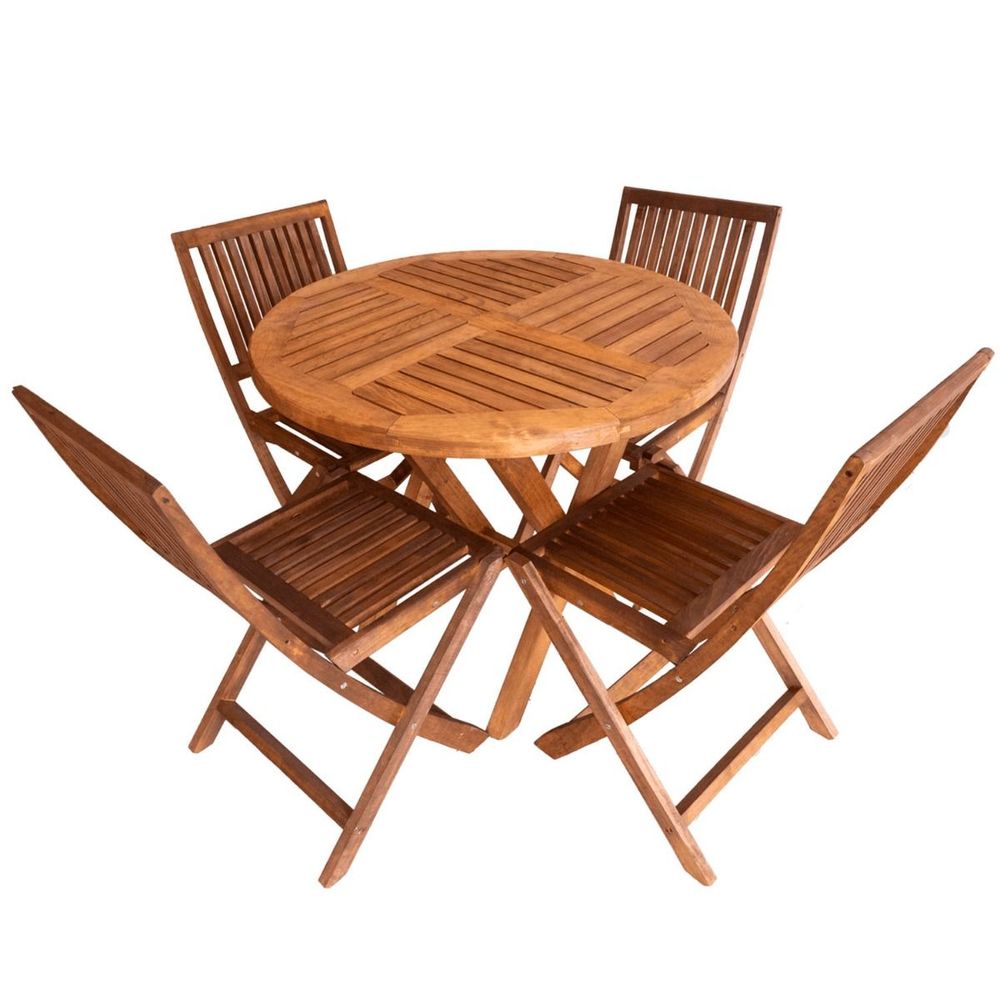 Set De Jardin Piezas Jardin Madera Caf