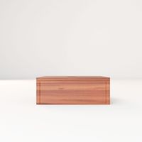 Cajon Para Base De Sombrilla Campestre Madera Café