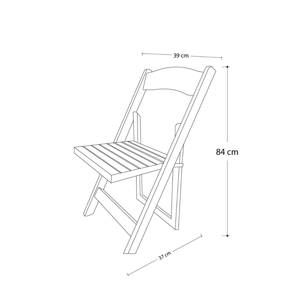 Silla Bosque Madera Café