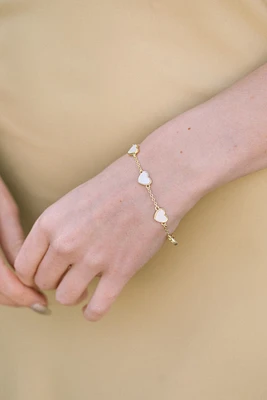 Marianne Heart Chain Bracelet