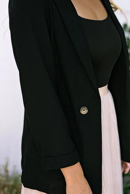 Maeve 3/4 Sleeve Blazer