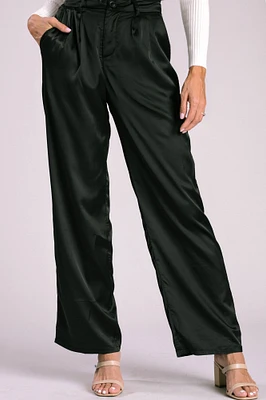 Phoenix High Waist Satin Pants