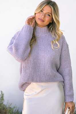 Viola Oversized Mockneck Sweater