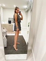 the marble mini dress