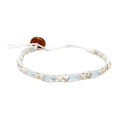 Lotus and Luna Ocean Bracelet