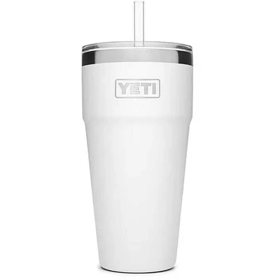 YETI Rambler 26oz Stackable Cup with Straw Lid