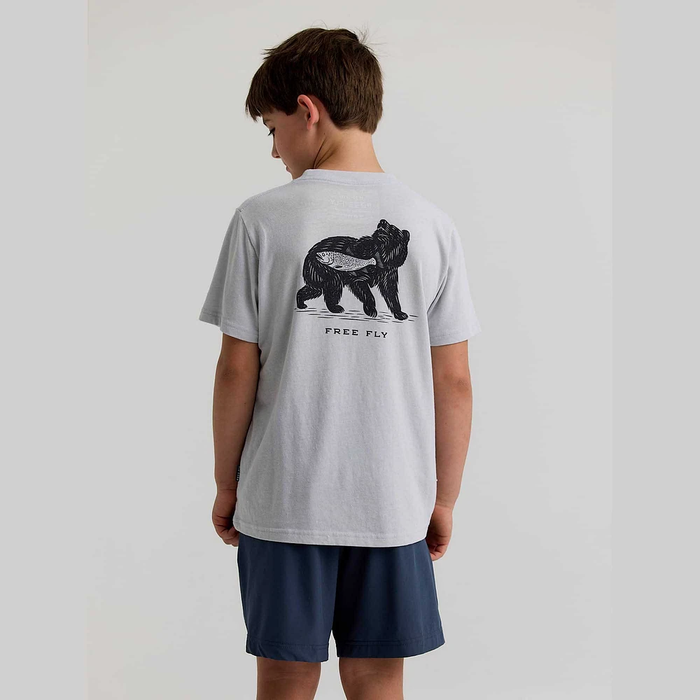 Free Fly Youth Wild Caught Short-Sleeve Tee