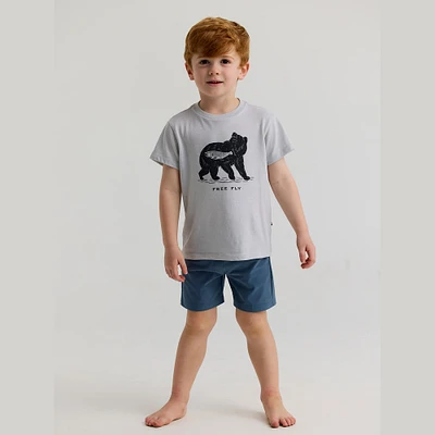 Free Fly Toddler Wild Caught Short-Sleeve Tee