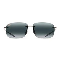 Maui Jim Breakwall Polarized Rimless Sunglasses