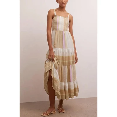 Z Supply Women's Kyara Yarn Dye Stripe Midi Dress