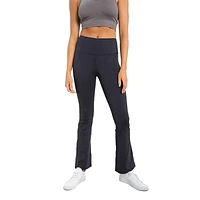 Mono B Women's Flare Swoop High Waist Leggings